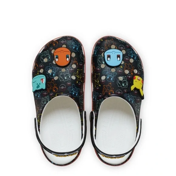 Men Crocs x Pokemon "Pokemon Starters" Classic Clog 211343-90H - Picture 5 of 7
